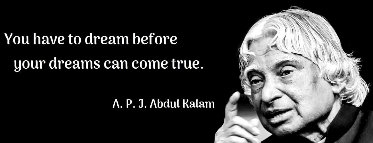 vibranturre kalam quote, abdul kalam